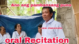 Oral Recitation [upl. by Adnawahs]