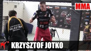 Krzysztof Jotko trenuje stójkę ze Zbigniewem Raubo [upl. by Lorelle710]