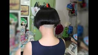 Latest Nape Shaved Bob Haircuts Ideas for Women of 2024New Bob Haircuts with Nape Shaved Head [upl. by Bello]