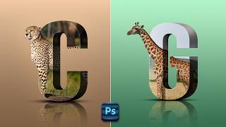 3D Letter Manipulation in Photoshop  Best Tutorial for Beginners [upl. by Edmond]