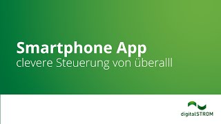 Smartphone App von digitalSTROM [upl. by Aleiram]