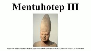 Mentuhotep III [upl. by Rica]