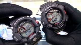 Casio Rangeman GW94001 VS Casio Gshock Mudman G93001 [upl. by Kallista132]