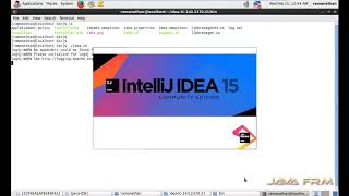 IntelliJ IDEA Community Edition 15 Installation in Oracle Linux 69 [upl. by Patnode]