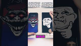 iphone 15 pro max vs samsung s23 ultra speed test⚡⚡⚡iphonesamsungtrollfacetrendingviralshorts [upl. by Mikal]