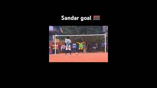 Sandar goal palenty kick football trading video short 😱⚽🥅 [upl. by Oeniri954]