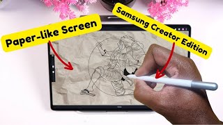 Create Like A Pro With Samsung Creator Stylus And Paperlike Screen [upl. by Nnylyrehc]