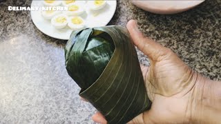 How To Make Moi moi with plantain leaves [upl. by Rosie115]