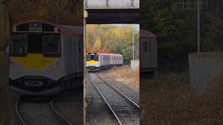 Transport For Wales Old District Line London Underground Leaving Wrexham Central for Bidston [upl. by Avie]