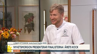 Årets kocknominerade Luqaz Ottosson jobbar på dotterns förskola ”…  Nyhetsmorgon  TV4 amp TV4 Play [upl. by Carli]