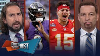 Is Week 1 Ravens vs Chiefs a mustwin for Lamar Jackson  NFL  FIRST THINGS FIRST [upl. by Neiv]