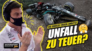 Nach Formel 1 MegaCrash Mercedes klagt über Geldprobleme [upl. by Rriocard979]