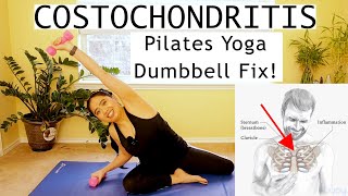 Chest Tightness Pain and Weakness Costochondritis Pilates Progression Fix [upl. by Jabez739]