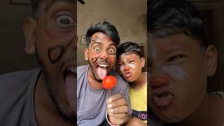 My Baby Play Daily Vlog My Father is my Hero DenYarn shorts 😊😱😝😋😍🤣🍎 [upl. by Haswell]