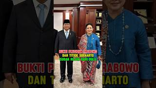 TERBONGKAR TERNYATA PRESIDEN PRABOWO DAN TITIEK SOEHARTO SUDAH RUJUK DARI DULU [upl. by Dde37]