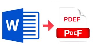 Cómo convertir un WORD a PDF sin programas [upl. by Francisca648]