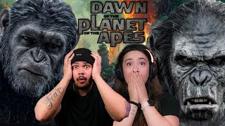 DAWN OF THE PLANET OF THE APES FIRST TIME WATCHING [upl. by Adelind838]