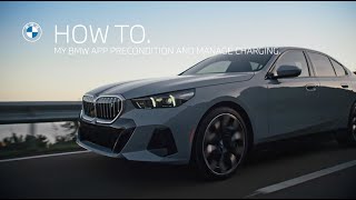 How To Precondition and Manage Charging  BMW HowTo [upl. by Didi967]