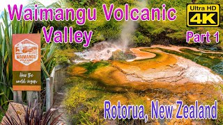 Waimangu Volcanic Valley  Rotorua New Zealand 2021 Part 1 [upl. by Anikahs]