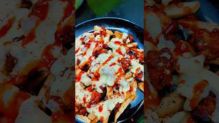 Cheesy Loaded Fries 🍟loadedfries fries frenchfries trending food youtube minivlog shorts [upl. by Japha578]