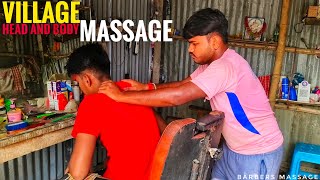 Indian Village Cosmic Massage By Young Bengali Barber🇮🇳💆‍♂️Intense Massage Video 🔥ASMR [upl. by Niawat]