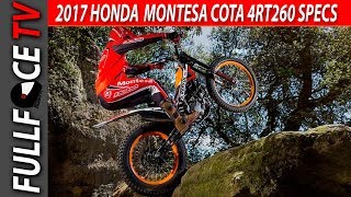 2017 Honda Montesa Cota 4RT260 Review [upl. by Yarod654]