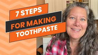 Making toothpaste and tooth powder [upl. by Maeve]