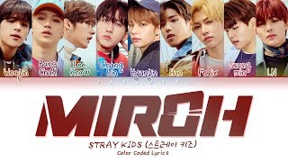 Stray Kids  MIROH Color Coded Lyrics EngRomHan가사 [upl. by Oal946]