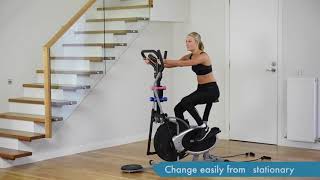 Powertrain 6in1 Elliptical Cross Trainer Bike with Weights and Twist Disc [upl. by Niraj708]