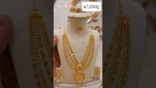 Latest Bridal Gold Necklace set goldnecklace necklace shortvideo shorts trending [upl. by Pammie]