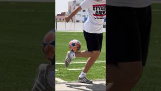 Brazilian skills with moroccan sauce 🇧🇷🇲🇦 footballskills freestylefootball morocco [upl. by Rafiq31]