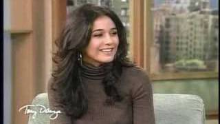 Emmanuelle Chriqui Interview [upl. by Aekal310]