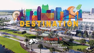 Destination Orange County  Attractions  Sleuths Mystery Dinner Shows [upl. by Kaile]