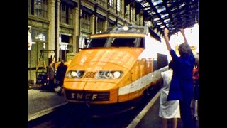 French Railways 1983 Sound 8mm Original Film [upl. by Emylee]