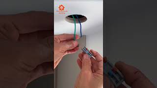 Quick installation method of downlight downlightsportlight electricalelectric [upl. by Octavla]