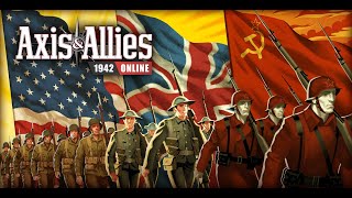 Axis amp Allies 1942 Online R1 USSR amp Germany Basic Strategies axisandallies ww2 axis allies [upl. by Pammie840]