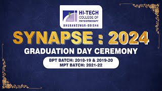 🔴Live  Graduation Day Ceremony Of HiTech College of Physiotherapy  SYNAPSE 2024  HMTV Official [upl. by Airyt]