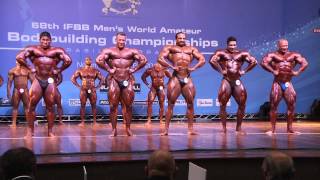 68th IFBB Mens World Amateur Bodybuilding Championships 100kg [upl. by Ama]