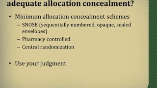 Concealed Allocation What Is It and Why Is It Important [upl. by Natye]