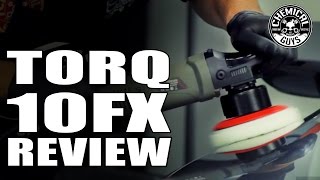 Product Review  TORQ TORQ10FX Dual Action Random Orbital Polisher  Chemical Guys [upl. by Sucitivel197]