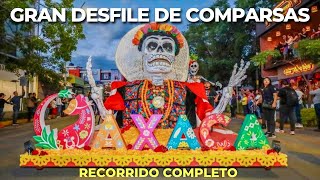 Así fue el Gran DESFILE de COMPARSAS en OAXACA MÉXICO ✅ DÍA DE MUERTOS  magna comparsa 2023 [upl. by Zielsdorf]