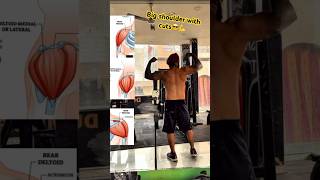 Shoulder excercises 🏋️‍♀️ Shoulder Best excercises shortsfeed shorts gymworkout shoulders gym [upl. by Jo-Ann]