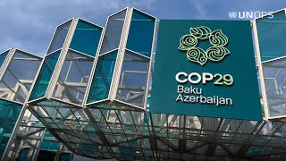 UNOPS at COP29 Turning climate ambition into tangible impact [upl. by Yddub]