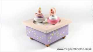 Ballerinas Music Box by Trousselier [upl. by Nueoras]