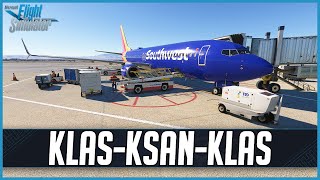 MSFS LIVE  Real World Southwest OPS  Frame Gen Mod  VATSIM  Members January Stream [upl. by Eisdnyl]