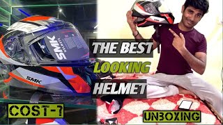 SMK HELMET UNBOXING NEW HELMET NEW MODEL 2024  SMK TYPHOON HELMET 😍 [upl. by Rodger545]