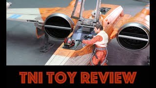 Star Wars The Rise Of Skywalker Vintage Collection Poe Damerons XWing Review [upl. by Berneta]