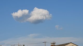 Lonely Cumulus The Persistent Cloud in a Clear Blue Sky [upl. by Schramke]