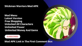 Stickman Warriors Mod APK 174 Unlimited Power Unlimited Money And Gems [upl. by Danny434]