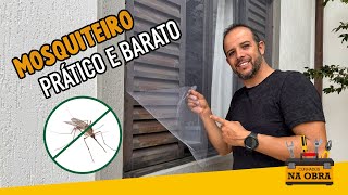 Tela para Mosquiteiro Super BARATO [upl. by Aerdnua]